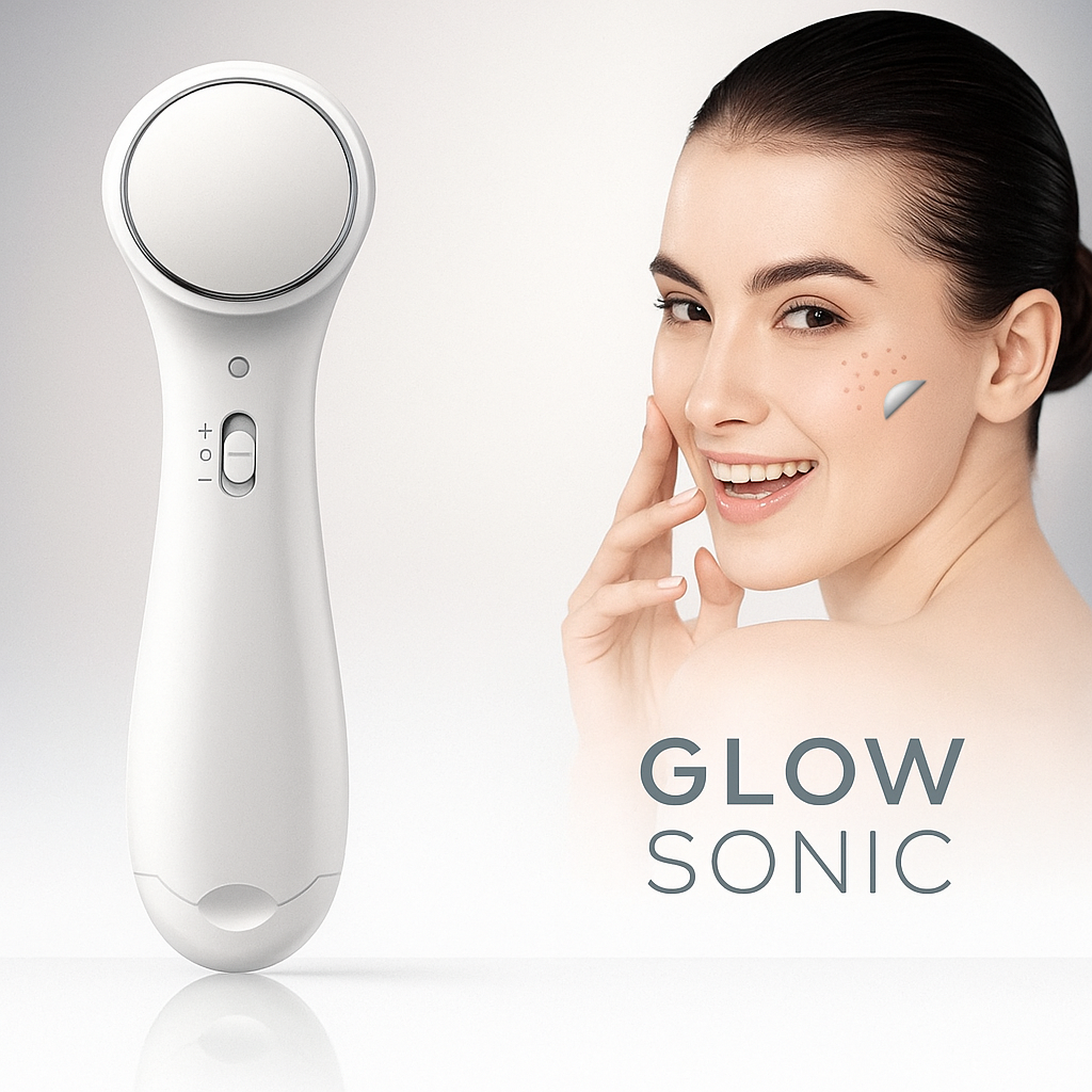 GlowSonic® l Mini Ultrasonido Facial