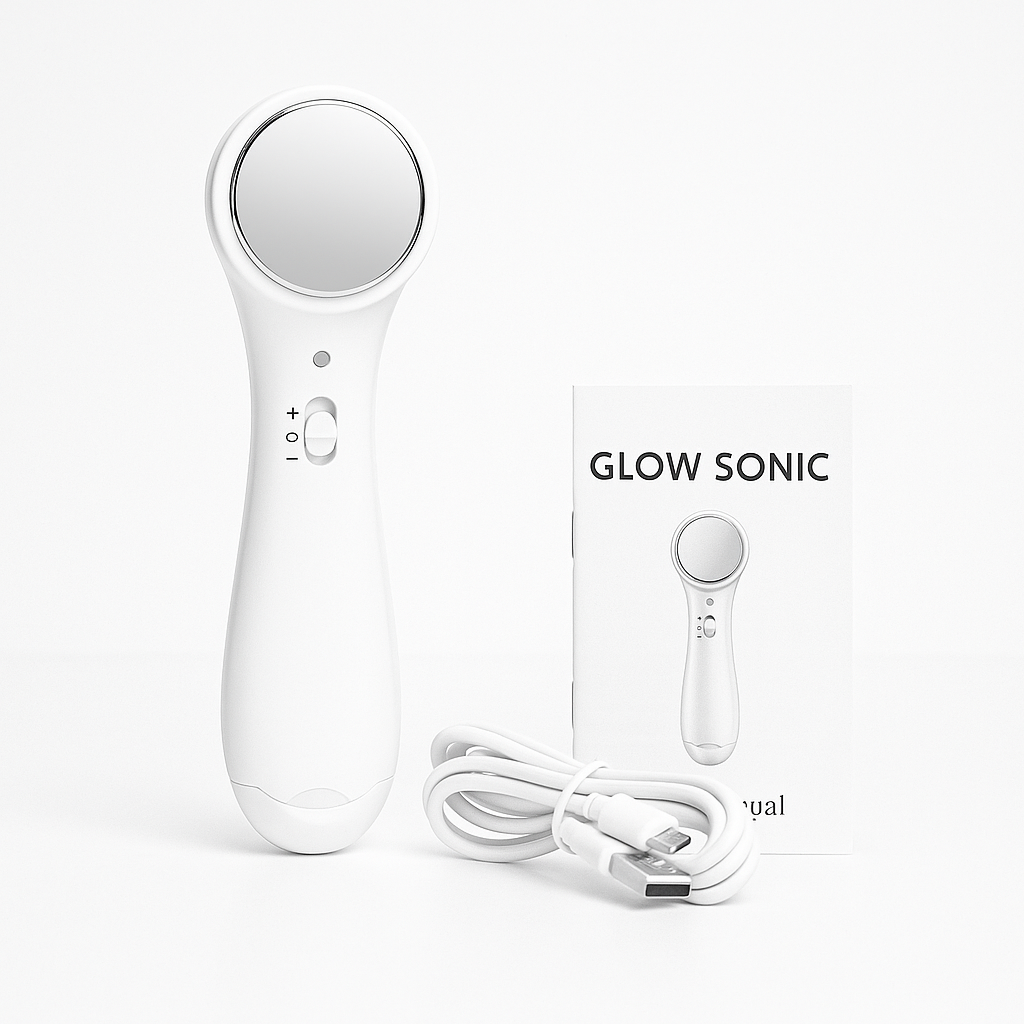 GlowSonic® l Mini Ultrasonido Facial