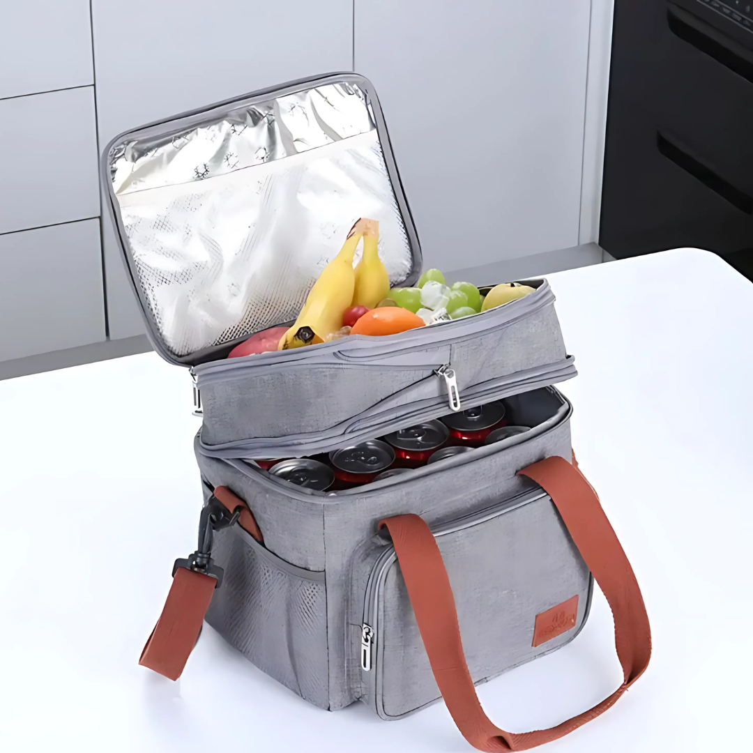 FreshBite® / Bolsa Térmica con 2 Compartimentos