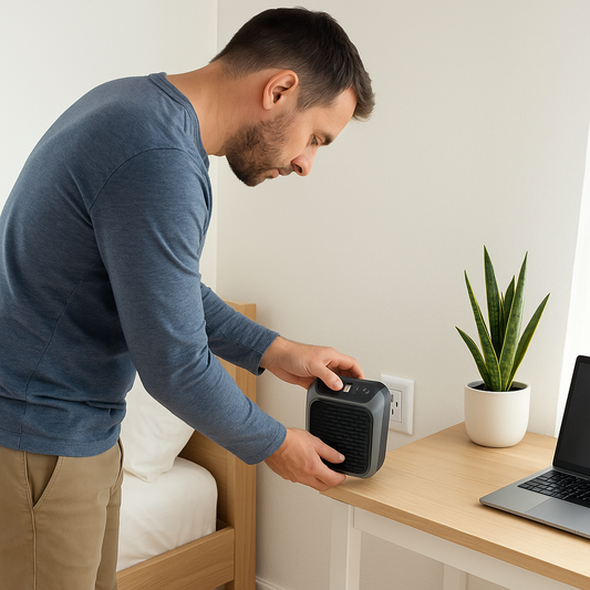 ‎Estufa Flex™ / Portable, incluye control remoto